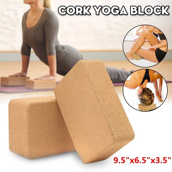 YogaBlock aus Kork I Yogaklotz ökologisch hergestellt I Yoga Zubehör I Yoga Block aus Kork