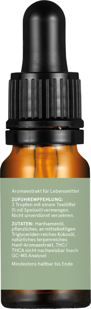 Hanfextrakt PREMIUM 24% • Aromatisierte Ölmischung