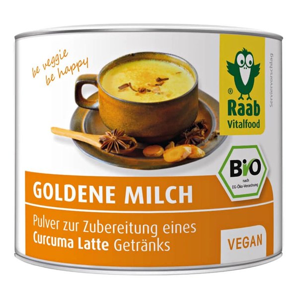 Goldene Milch Bio, 70 g (Kurkuma Getränkepulver)