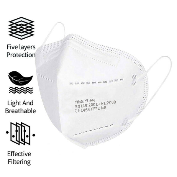 PREISSENKUNG! 10 Stück - FFP2 Atemschutzmasken mit EU CE Kennzeichen - portofrei
