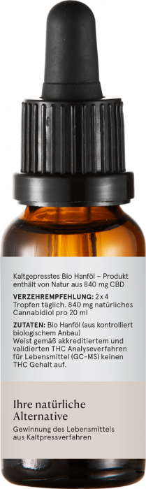 NEU! CBD Vollspektrum Öl URSPRUNG Intense 20 ml natürlichstes Vollspektrum Öl der Welt - 840 mg CBD